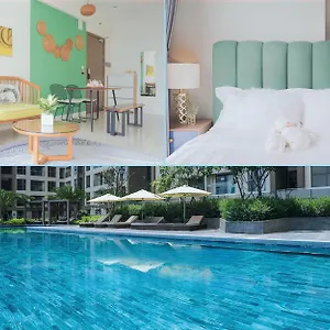 Blissful - Masteri Millennium - Free Infinity Pool Apartment Ho Chi Minh City